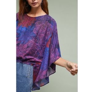 🦄Rare Anthropologie Dumbarton Beaded Blouse S